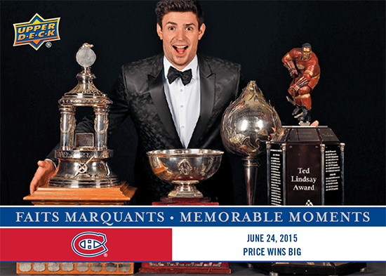 2017-LAnti-Expo-Montreal-Canadiens-Memorable-Moments-Set-6-Carey-Price