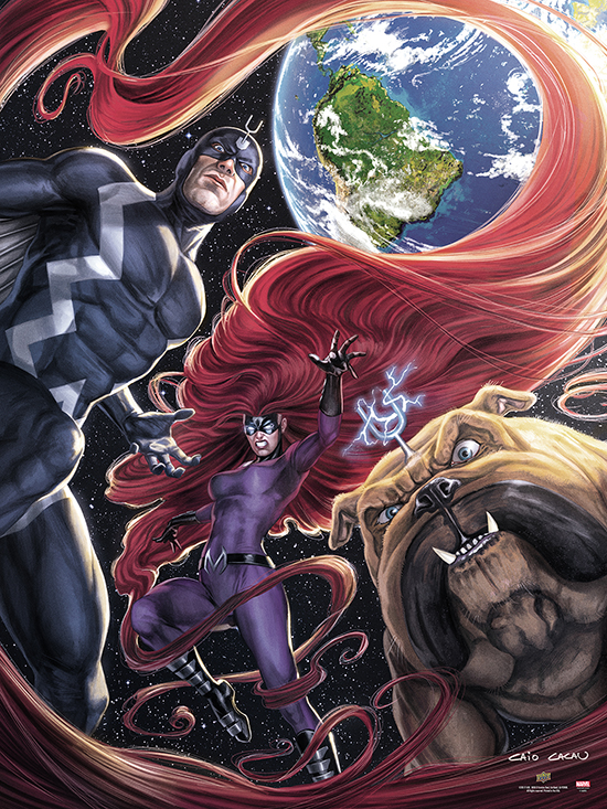 2017-Upper-Deck-September-Marvel-Inhumans-UDGallery-Fine-Art-Print