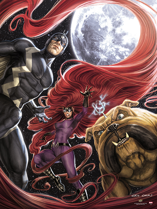 2017-Upper-Deck-September-Marvel-Inhumans-UDGallery-Fine-Art-Print-Variant-Moon