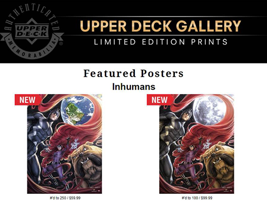 Upper-Deck-Gallery-Art-Print-Marvel-The-Inhumans-Caio-Cacau-order-now
