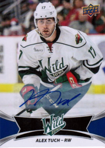 2016-17-Upper-Deck-AHL-Autograph-Iowa-Wild-Alex-Tuch