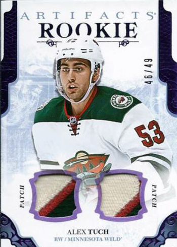 2017-18-NHL-Artifacts-Alex-Tuch-Rookie-Patch-Card