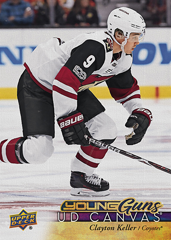 2017-18-NHL-Upper-Deck-Series-One-Young-Guns-Canvas-Clayton-Keller