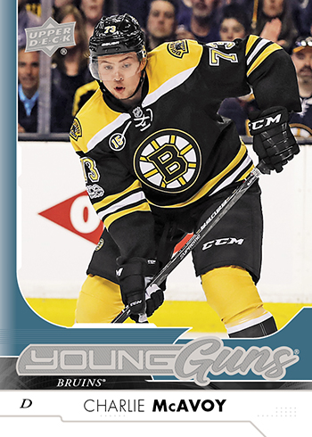 2017-18-NHL-Upper-Deck-Series-One-Young-Guns-Charlie-McAvoy