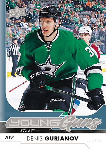 2017-18-NHL-Upper-Deck-Series-One-Young-Guns-Denis-Gurianov