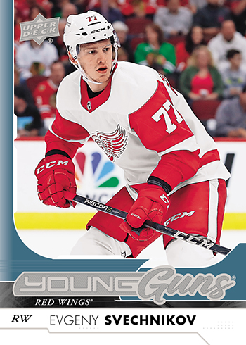 2017-18-NHL-Upper-Deck-Series-One-Young-Guns-Evgeny-Svechnikov