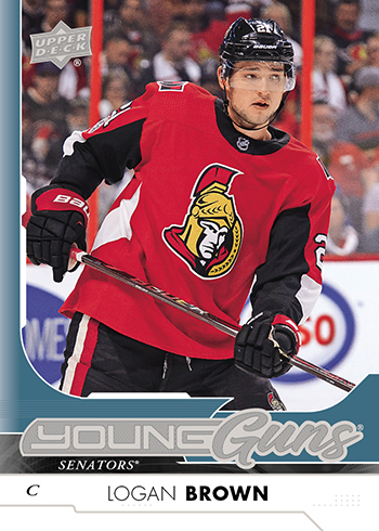 2017-18-NHL-Upper-Deck-Series-One-Young-Guns-Logan-Brown