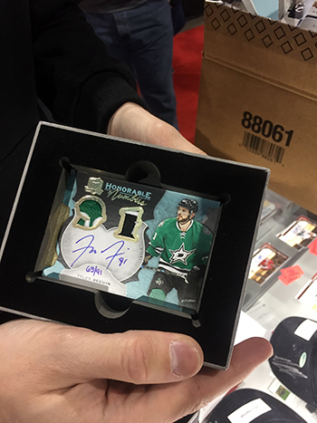 Upper-Deck-Sport-Card-Expo-Collector-Scores-Big-with-2016-17-NHL-The-Cup-Tyler-Seguin-Autograph-Patch