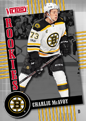 2017 18 nhl upper deck fall expo victory black charlie mcavoy