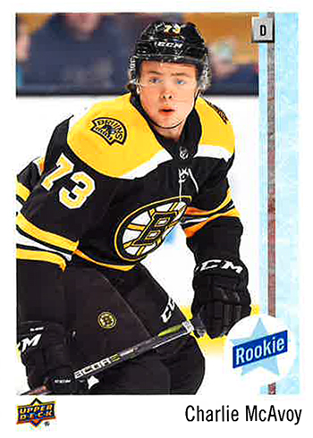 2017-18-NHL-Upper-Deck-Customer-Care-Promo-Card-Charlie-McAvoy