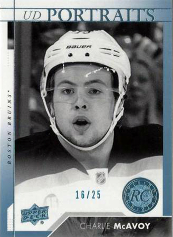 2017-18-NHL-Upper-Deck-Series-One-Rookie-Portraits-Charlie-McAvoy