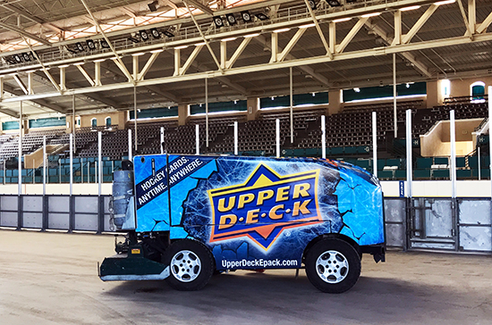 Frozen-Fairgrounds-Upper-Deck-Del-Mar-Parntership-NHL-Hockey-Zamboni-1