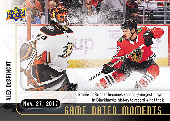 2017-18-Upper-Deck-NHL-Game-Dated-Moments-Alex-DeBrincat-Hat-Trick