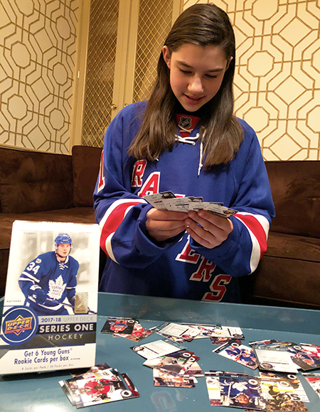 Sabrina-Solomon-kid-blogger-girl-hockey-fan-upper-deck-series-one-collector-1