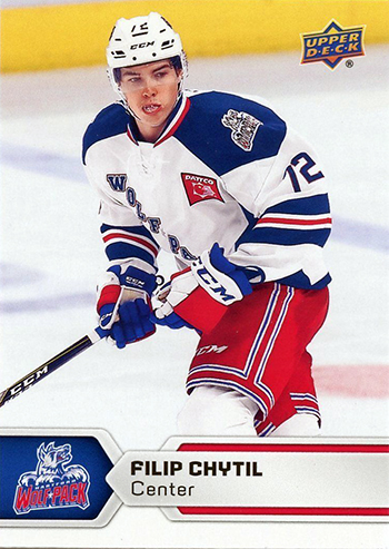2017-18-Upper-Deck-AHL-Hockey-Trading-Cards-XRC-Filip-Chytil-Hartford-Wolf-Pack