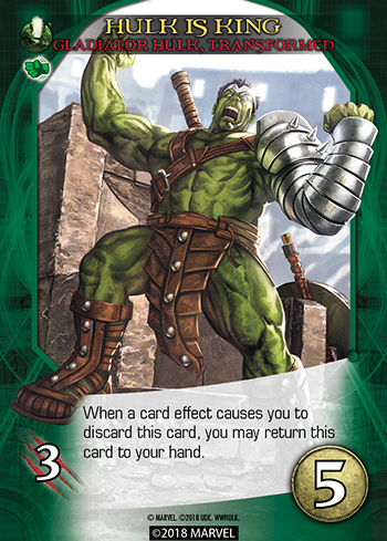 THUNDRA Upper Deck Marvel Legendary WORLD WAR HULK VILLAIN CODE