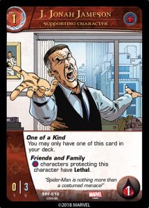 2018-upper-deck-vs-system-2pcg-marvel-spider-friends-supporting-character-jonah-jameson