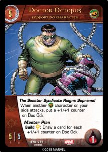 2018-upper-deck-vs-system-2pcg-marvel-sinister-syndicate-supporting-character-doctor-octopus