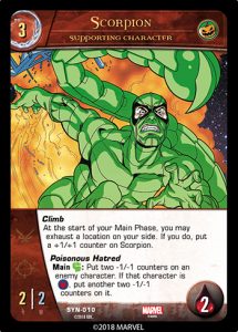 2018-upper-deck-vs-system-2pcg-marvel-sinister-syndicate-supporting-character-scorpion
