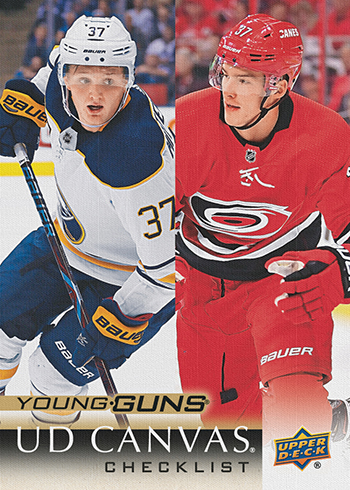 2018-19-upper-deck-series-one-canvas-young-guns-checklist-mittelstadt-svechnikov