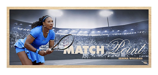upper-deck-authenticated-collectible-serena-williams-match-point-maple-wood-print-unsigned-91515