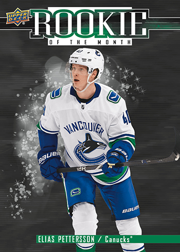 2018-19-nhl-upper-deck-game-dated-moments-elias-pettersson-rookie-of-the-month