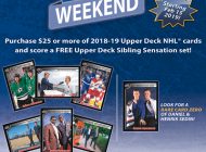 Upper Deck Family Weekend Comes to North America Starting on Friday, February 15, 2019
