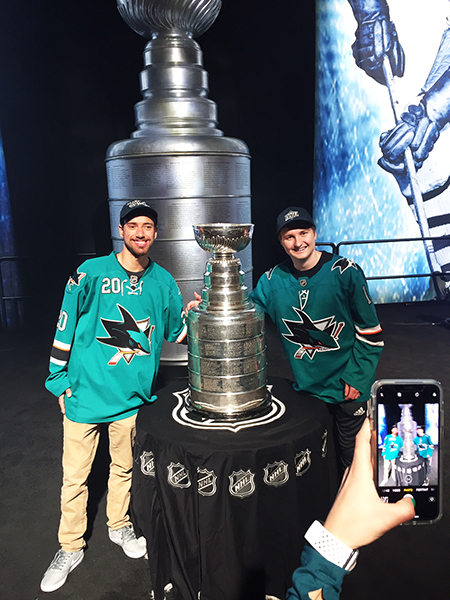 2019-nhl-all-star-fan-fair-upper-deck-make-a-wish-kids-san-jose-sharks