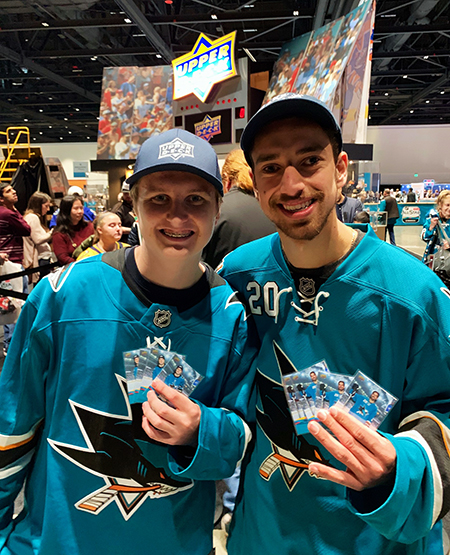 2019-nhl-all-star-fan-fair-upper-deck-make-a-wish-sam-tageson-hayden-bradley-1