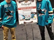 Upper Deck Brings in Two Heroic Inspirations to Sign Autographs at the NHL® All-Star Fan Fair in San Jose