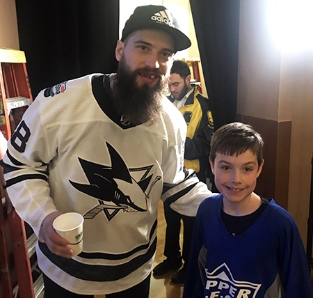 2019-upper-deck-nhl-all-star-media-day-kid-correspondent-player-brent-burns