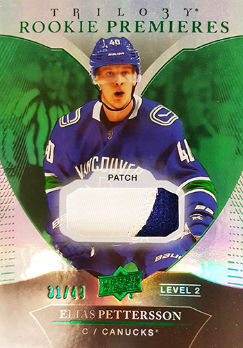 new-2018-19-nhl-upper-deck-elias-pettersson-trilogy-patch-rookie