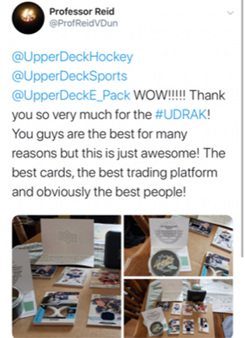 upper deck random acts kindness