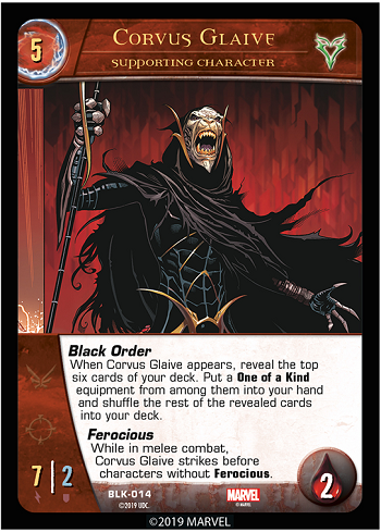 2019-upper-deck-vs-system-2pcg-marvel-black-order-supporting-character-corvus-glaive