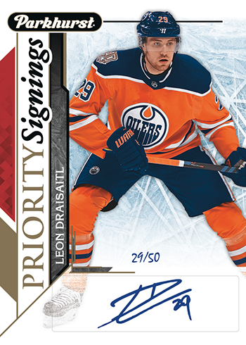 2019 upper deck parkhurst signings autograph trading card spring expo toronto
