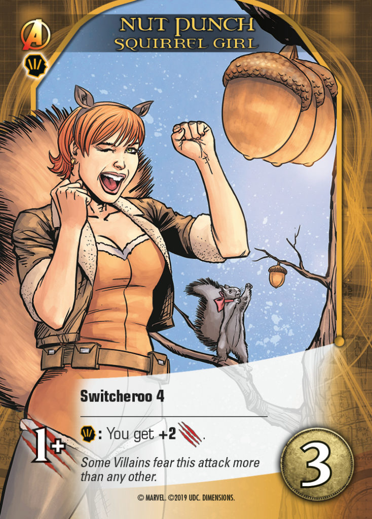 Legendary Dimensions Hero Card Squirrel Girl Common