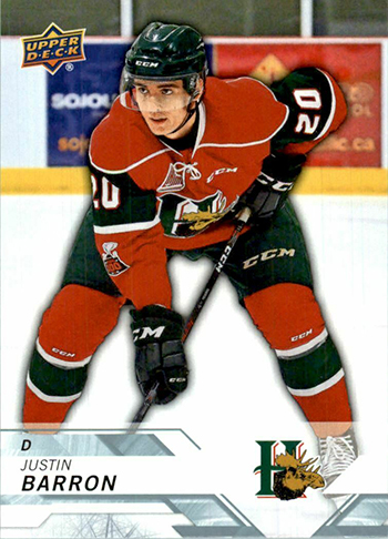 2018-19 upper deck chl justin barron