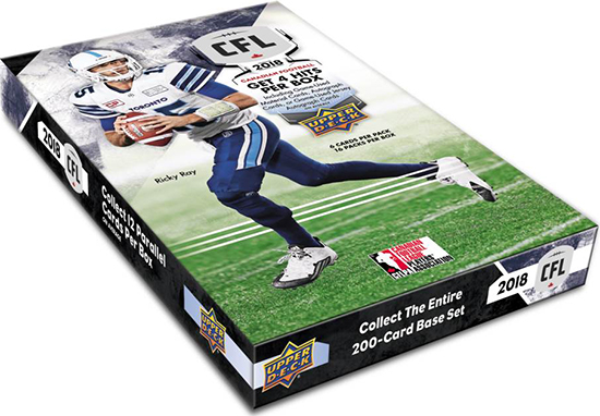 ricky ray upper deck cfl hobby box