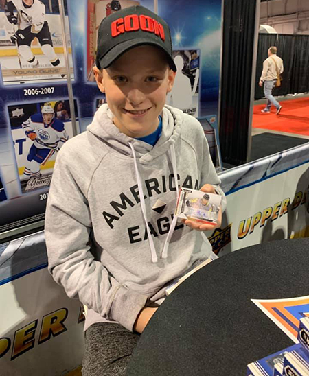 upper deck kids marketing efforts youth spring sport card memorabilia expo toronto