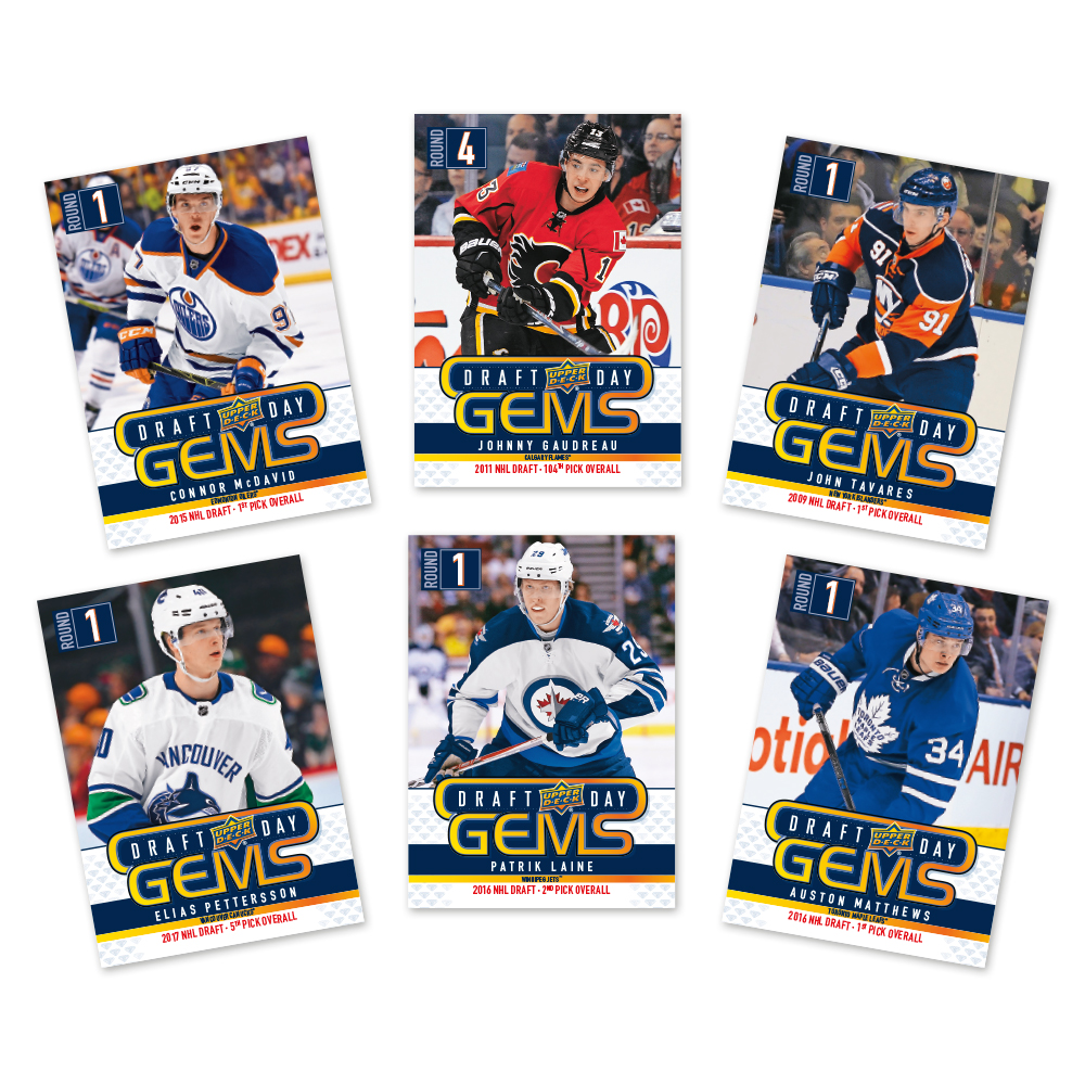 2019 nhl draft gems promotional set vancouver