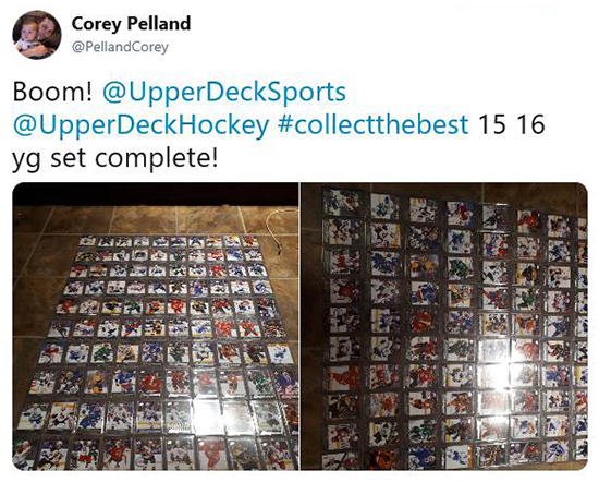 #setcollectorsaturday upper deck