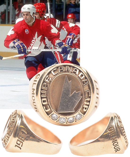 doug gilmour canada cup championship ring chronology