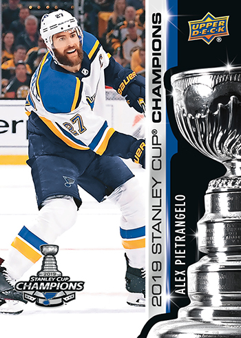 2019 upper deck st louis blues stanley cup set nhl