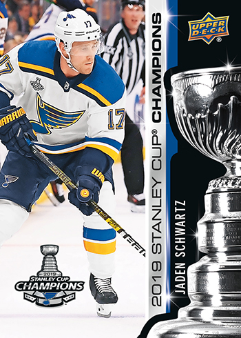 2019 upper deck st louis blues stanley cup set nhl