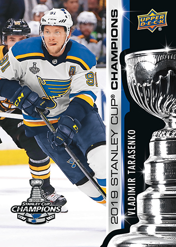 2019 NHL Upper Deck Stanley Cup Champion Set for the St. Louis