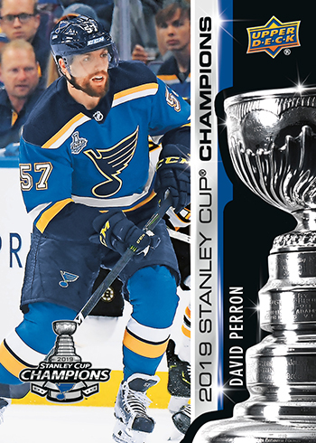 2019 upper deck st louis blues stanley cup set nhl