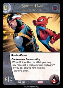 3 - 2019-upper-deck-vs-system-2pcg-marvel-crossover-volume-2-main-character-spider-ham-l1