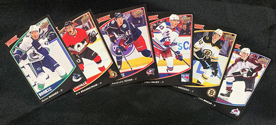 upper deck victory black nhl rookie cards