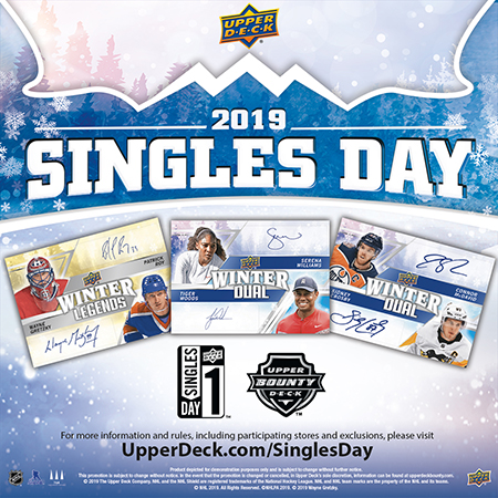 upper deck singles day dual autographs