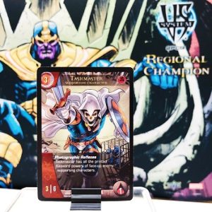 2019-upper-deck-vs-system-2pcg-marvel-league-play-organized-taskmaster-thanos-promo-card-playmat